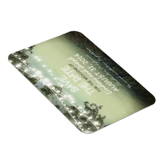 bewaar de datum nachtlampjes rustieke MAGNET Magneet (Rechterzijde)