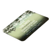 bewaar de datum nachtlampjes rustieke MAGNET Magneet (Linkerzijde)