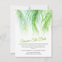 Bewaar de datum niet, wijziging van plan, uitstel save the date