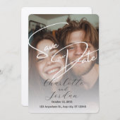 Bewaar de datum: Ons liefdesverhaal gaat verder Kaart (Voorkant / Achterkant)