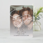 Bewaar de datum: Ons liefdesverhaal gaat verder Kaart (Staand voorkant)