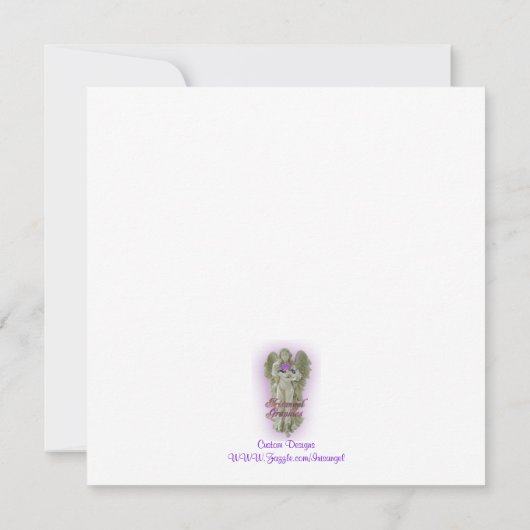 Bewaar de datum oranje lelies bloemstuk kaart (Achterkant)