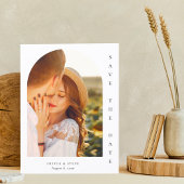 Bewaar de datum Romantische boog Elegante bruiloft Save The Date