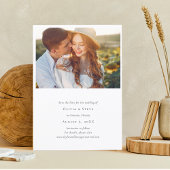 Bewaar de datum Romantische boog Elegante bruiloft Save The Date