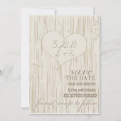 Bewaar de datum save the date (Voorkant)