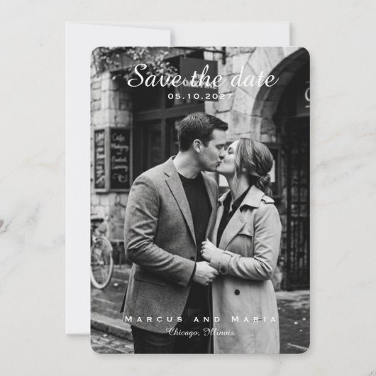 Bewaar de datum save the date (Voorkant)