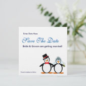 Bewaar de datum save the date (Staand voorkant)