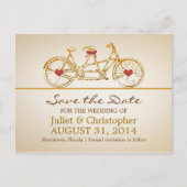 Bewaar de datum schattige briefkaarten (Voorkant)