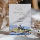 Bewaar de datum Schotland Highlands Bestemming Kaart