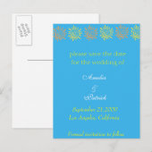 Bewaar de datum - Summer Suns Briefkaart (Voorkant / Achterkant)