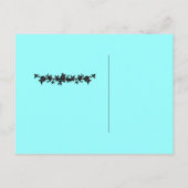 Bewaar de datum Tiffany! Aankondigingskaart (Achterkant)