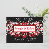 Bewaar de datum trouwkaart kaart (Staand voorkant)