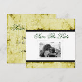 Bewaar de datum trouwuitnodiging save the date (Voorkant / Achterkant)