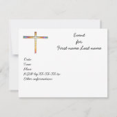 Bewaar de datum - uitnodiging (Achterkant)