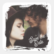Bewaar de datum | Unieke fototemplate bruiloft