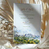 Bewaar de datum van bestemming Washington DC Kaart