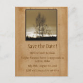 Bewaar de datum van gezinshereniging aankondigingskaart (Voorkant)