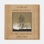 Bewaar de datum van gezinshereniging magneet (Voorkant)