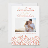Bewaar de datum Verona Sunset Wedding Cards Save The Date (Voorkant)