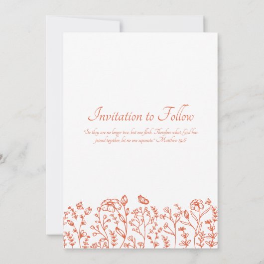 Bewaar de datum Verona Sunset Wedding Cards Save The Date (Achterkant)