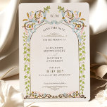 Bewaar de datum Victoriaans Royal Elegance bruilof Kaart<br><div class="desc">Stap in een vervlogen tijdperk met onze Victoriaans Save the Date uitnodiging. Dit ontwerp, dat verweven groen en bloemen weerkaatst, doet denken aan de grandeur en romance van het Victoriaans Epoque. Bruiloften met een Victoriaans thema vieren meer dan alleen een afspraakje; ze omarmen een tijdperk waarin elk detail een kunstwerk...</div>