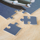 Bewaar de datum Vintage klassieke auto Legpuzzel (Zijkant)