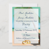 Bewaar de datum vintage vissersboot kaart (Voorkant)