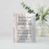 Bewaar de datum voor Venetiaans thema Aankondigingskaart (Staand voorkant)