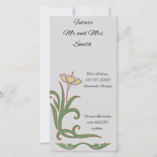 Bewaar de datums in Art Nouveau stijl