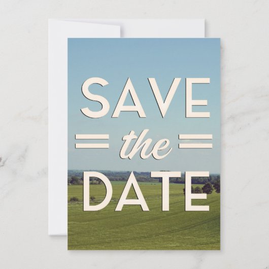 Bewaar de datumvelden kaart (Achterkant)