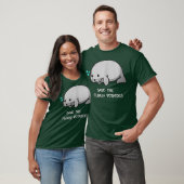 Bewaar de drijvende aardappelen Zee diertank T-shirt (Unisex)