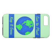 Bewaar de groene ruimte Kunst Case-Mate iPhone Case (Achterkant (Horizontaal))