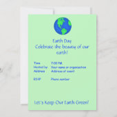 Bewaar de groene ruimte Kunst Kaart (Achterkant)