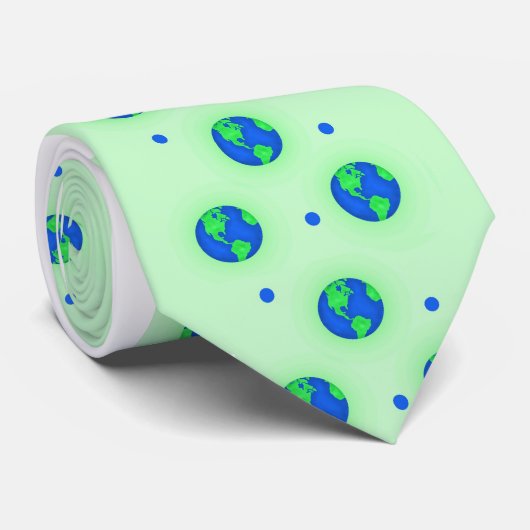 Bewaar de groene ruimte Kunst Stropdas (Opgerold)