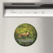 Bewaar de grondhog in Groundhog Day magnet (Insitu (Vaatwasser))