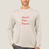 Bewaar de Impuls met Creatieve Sessies Tri-Blend Shirt (Voorkant volledig)