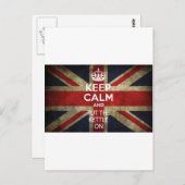 BEWAAR DE KALK EN STEL DE KETTLE AAN BRIEFKAART (Voorkant / Achterkant)