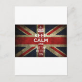 BEWAAR DE KALK EN STEL DE KETTLE AAN BRIEFKAART (Voorkant)