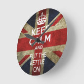 BEWAAR DE KALK EN STEL DE KETTLE AAN RONDE KLOK (Hoek)