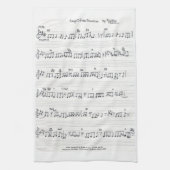 Bewaar de keukenhanddoek voor het beloofde blad Mu (Verticaal)