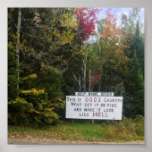 bewaar de maïsgroen poster (Voorkant)