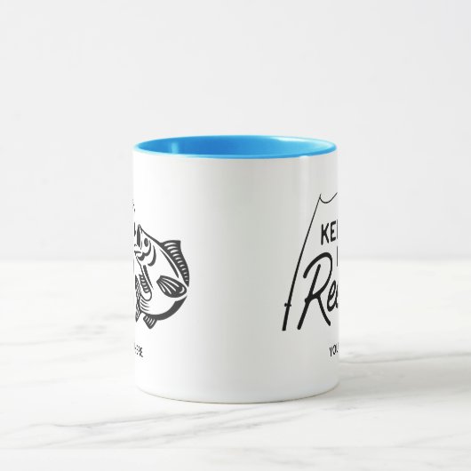 Bewaar de Mok Coffee Vist (Midden)