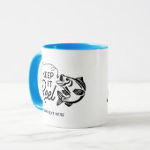 Bewaar de Mok Coffee Vist (Voorkant links)