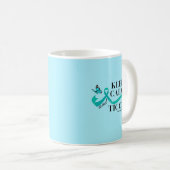 Bewaar de mok van het syndroom van Tourette rustig (Voorkant rechts)