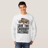 BEWAAR DE MOLIGE EENHORNS T-Shirts Tees (Voorkant volledig)