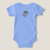 Bewaar de Pangolins Baby uit één stuk (Design achterkant)