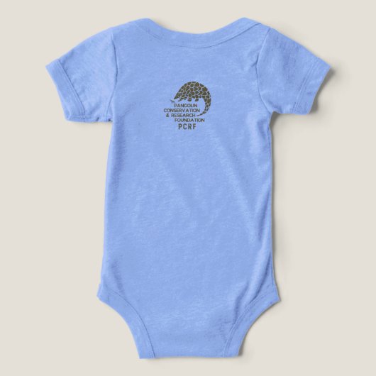 Bewaar de Pangolins Baby uit één stuk (Design achterkant)