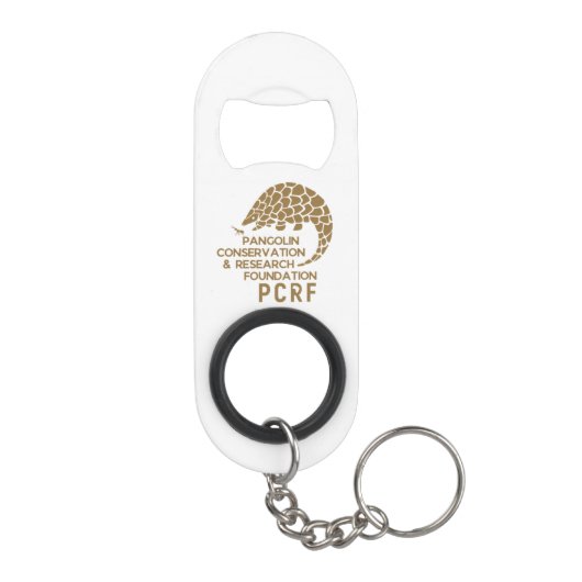 Bewaar de Pangolins Limited Edition boodschappenta Mini Flessenopener (Achterkant)
