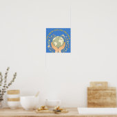 Bewaar de Planeet Houd van de Aarde 2026 Poster (Keuken)