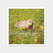 Bewaar de Spirit of Groundhog Day servetten (Voorkant)